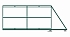 Откатные ворота для дачи серии ЭКО-Л, купить в любом городе России с доставкой, размер 4 000х2 000, цвет e128fd18-9af7-11e3-81d6-e447bd2f56ba, цена 31 500 руб.