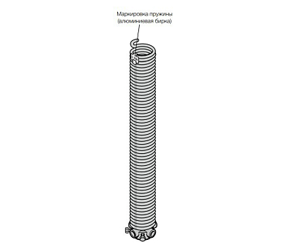 HORMANN 3054470 Торсионная пружина с натяжным конусом (№ L749)