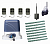 КОРН KSL-800KIT-L4K8-BT-T4 Автоматика для откатных ворот KSL-800 KIT-L4K8-BT-Т4, комплект: привод, 4 пульта, Bluetooth-модуль, лампа, 8 реек