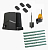 AN-MOTORS ARW-1000MKIT-LK6-BT-T4 Автоматика для откатных ворот ARW-1000MKIT LK6-BT-T4, комплект: привод, сигнальная лампа, 4 пульта, 6 реек, Bluetooth-модуль