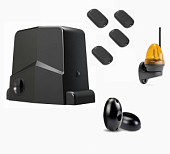 Автоматика для откатных ворот ARW-600MKIT FULL-K-T4, комплект: привод, 4 пульта, лампа, фотоэлементы