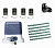 КОРН KSL-1300KIT-FK6-T4 Автоматика для откатных ворот KSL-1300 KIT-FK6-Т4, комплект: привод, 4 пульта, фотоэлементы, 6 реек