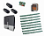 CAME BXL04AGS KIT8-LA-T3 Автоматика для откатных ворот BXL04AGS KIT8-LA-Т3, комплект: привод, радиоприемник, 3 пульта, лампа, 8 реек