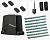 AN-MOTORS ARW-600MKIT-F8-BT-T4 Автоматика для откатных ворот ARW-600MKIT F8-BT-T4, комплект: привод, фотоэлементы, 4 пульта, 8 реек, Bluetooth-модуль