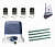 КОРН KSL-1300KIT-L5K4-T4 Автоматика для откатных ворот KSL-1300 KIT-L5K4-Т4, комплект: привод, 4 пульта, лампа, 4 рейки