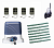 КОРН KSL-1300KIT-L4K7-T4 Автоматика для откатных ворот KSL-1300 KIT-L4K7-Т4, комплект: привод, 4 пульта, лампа, 7 реек