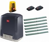 Автоматика для откатных ворот BFT DEIMOS BT A400-L6, комплект: привод, лампа, 2 пульта, 6 реек