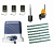 КОРН KSL-800KIT-LK7-BT-T3 Автоматика для откатных ворот KSL-800 KIT-LK7-BT-Т3, комплект: привод, 3 пульта, Bluetooth-модуль, лампа, 7 реек