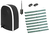 Автоматика для откатных ворот ALUTECH RTO-2000MKIT8-BT, комплект: привод, 2 пульта, Bluetooth-модуль, 8 реек