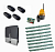 CAME BXL04AGS KIT8-LK-T4 Автоматика для откатных ворот BXL04AGS KIT8-LK-T4, комплект: привод, радиоприемник, 4 пульта, лампа, 8 реек