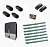 CAME BXL04AGS KIT7-FK-T4 Автоматика для откатных ворот BXL04AGS KIT7-FK-T4, комплект: привод, радиоприемник, 4 пульта, фотоэлементы, 7 реек
