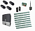 CAME BXL04AGS KIT8-F-BT-T4 Автоматика для откатных ворот BXL04AGS KIT8-F-BT-T4, комплект: привод, радиоприемник, 4 пульта, фотоэлементы, 8 реек, Bluetooth-модуль