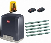 Автоматика для откатных ворот BFT DEIMOS AC A800-L5, комплект: привод, лампа, 2 пульта, 5 реек