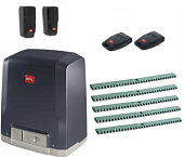 Автоматика для откатных ворот BFT DEIMOS AC A800-F5, комплект: привод, фотоэлементы, 2 пульта, 5 реек