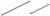 ALUTECH WD250R.001 - 404221033 Элемент средней петли WD250R.001 RAL8019 для подъёмных секционных ворот