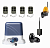 КОРН KSL-800FULL-K-BT-T4 Автоматика для откатных ворот KSL-800 FULL-K-BT-Т4, комплект: привод, 4 пульта, Bluetooth-модуль, фотоэлементы, лампа