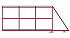 Откатные ворота КОРН ЭКО-СТ (сборные), толщина 60 мм , купить в любом городе России с доставкой, размер 3 500х2 000, зашивка e128fd85-9af7-11e3-81d6-e447bd2f56ba, цвет 82ad33be-9aed-11e3-81d6-e447bd2f56ba, цена 40 500 руб.