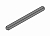 HORMANN 3093913 Четырехгранный штифт для гарнитура разных ручек (L = 137, гарнитур нажимных ручек, NT 80)