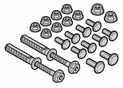 HORMANN 638261 Пакет с винтами ITO 400 (подвеска)