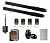 КОРН KSW-3000FULL-T4-2K-BT Автоматика для распашных ворот KSW-3000 FULL-T4-2K-BT, комплект: 2 привода, блок управления, 4 пульта, фотоэлементы, лампа, Bluetooth-модуль