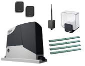 Автоматика для откатных ворот NICE RD400KITFULL-LN4-BT, комплект: привод, лампа, 2 пульта, Bluetooth-модуль, 4 рейки 