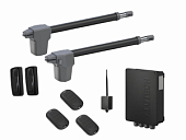 Автоматика для распашных ворот ATW-400KIT3-BT-Т3, комплект: 2 привода, блок управления, 3 пульта, фотоэлементы, Bluetooth-модуль