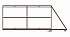 Откатные ворота 4 метра серии ЭКО-Л, купить в любом городе России с доставкой, размер 4 000х2 000, цвет e128fd62-9af7-11e3-81d6-e447bd2f56ba, цена 31 500 руб.