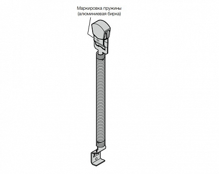 HORMANN 3095820 Комплект пружин растяжения (тип 2, № 769)