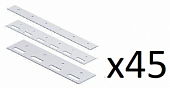 Пластина (400 мм) для полосовой ПВХ завесы (45 шт)