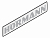 HORMANN 4014605 Табличка с логотипом Hörmann (162,2 × 29,8 мм)