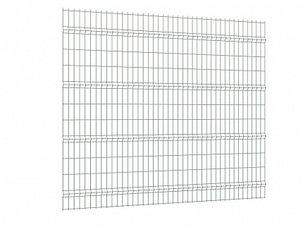 Сетчатый забор 3D сетка из прутка 5 мм, секция 3030x630 с ячейкой 55х200 RAL 6005, купить в любом городе России с доставкой, цена 1 460 руб.