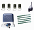 КОРН KSL-800KIT-L4K5-T4 Автоматика для откатных ворот KSL-800 KIT-L4K5-Т4, комплект: привод, 4 пульта, лампа, 5 реек
