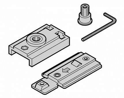 HORMANN 3073400 Фиксатор для TSO 400/500