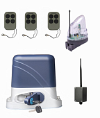 Автоматика для откатных ворот KSL-1300 KIT-L5K-BT-Т3, комплект: привод, 3 пульта, Bluetooth-модуль, лампа