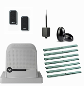 Автоматика для откатных ворот RO600KLT FK7-BT, комплект: привод, фотоэлементы, 2 пульта, Bluetooth-модуль, 7 реек