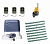 КОРН KSL-800KIT-LK8-T3 Автоматика для откатных ворот KSL-800 KIT-LK8-Т3, комплект: привод, 3 пульта, лампа, 8 реек