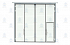 Складчатые ворота КОРН ангарные с зашивкой сэндвич-панелями толщиной 60 мм, тип 2+2, серия ВРС, купить в любом городе России с доставкой, цена по запросу - Складчатые промышленные ворота
