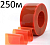 КОРН FLR400-250 Полосовая ПВХ завеса стандартная (красная) 400х4 мм, 5 рулонов 250 м