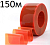 КОРН FLR300-150 Полосовая ПВХ завеса стандартная (красная) 300х3 мм, 3 рулона 150 м