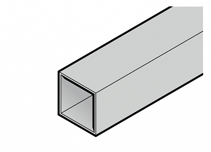 HORMANN 3042021 Труба 60 × 60 × 2 мм, горячеоцинкованная