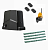 AN-MOTORS ARW-1000MKIT-LK4-T3 Автоматика для откатных ворот ARW-1000MKIT LK4-Т3, комплект: привод, сигнальная лампа, 3 пульта, 4 рейки
