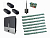 CAME BXL04AGS KIT-KR7-BT-T3 Автоматика для откатных ворот BXL04AGS KIT-KR7-BT-Т3, комплект: привод, радиоприемник, 3 пульта, 7 реек, Bluetooth-модуль