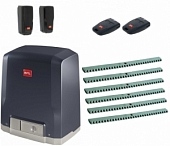 Автоматика для откатных ворот BFT DEIMOS AC A800-F6, комплект: привод, фотоэлементы, 2 пульта, 6 реек