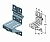 ALUTECH RBI-40.123 - 402601100 Кронштейн роликовый боковой для подъёмных секционных ворот