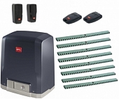 Автоматика для откатных ворот BFT DEIMOS BT A600-F8, комплект: привод, фотоэлементы, 2 пульта, 8 реек