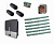 CAME BXL04AGS KIT6-LA-T3 Автоматика для откатных ворот BXL04AGS KIT6-LA-Т3, комплект: привод, радиоприемник, 3 пульта, лампа, 6 реек