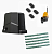 AN-MOTORS ARW-1000MKIT-LK5-T4 Автоматика для откатных ворот ARW-1000MKIT LK5-T4, комплект: привод, сигнальная лампа, 4 пульта, 5 реек