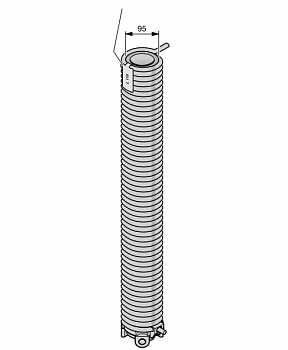 HORMANN 3074295 Торсионная пружина R126