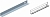 ALUTECH PRG02LL - 402023100 Профиль угловой PRG02LL для подъёмных секционных ворот
