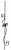 ARTEFERRO GD191/1 Балясина с цветком и волютами, 14х8мм, L 210мм, Н1000мм